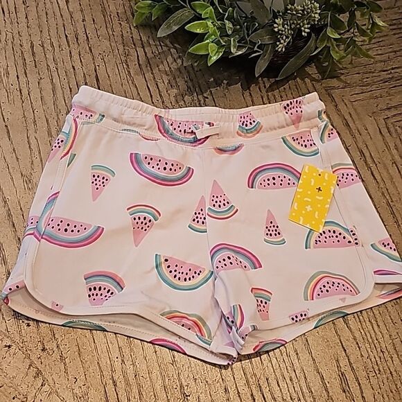 Summer watermelon rainbow shorts size M NWT - Picture 5 of 5